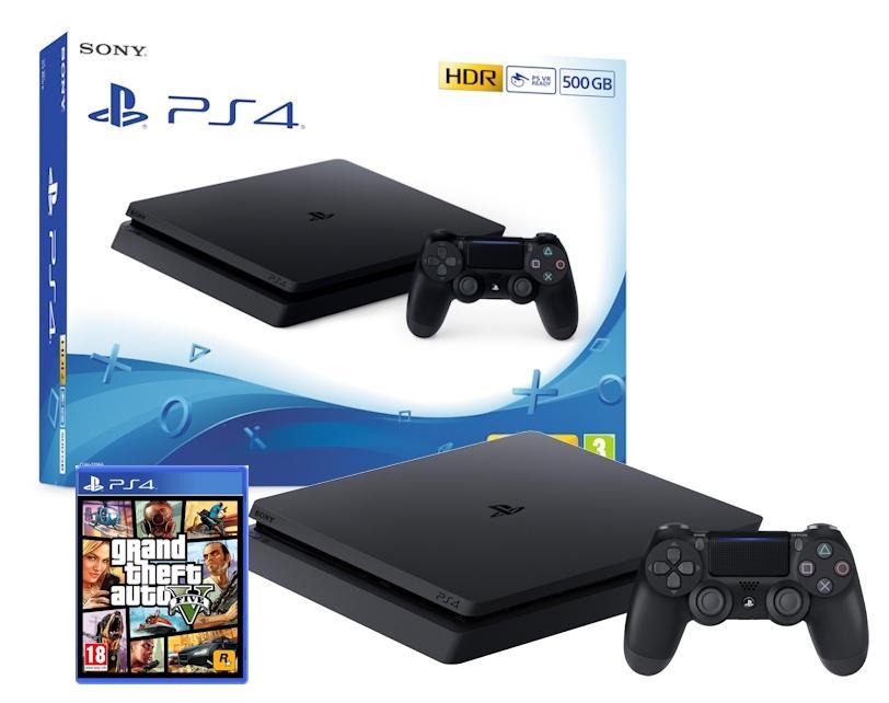 Konsola Sony PlayStation 4 Slim 500GB + Grand Theft Auto V