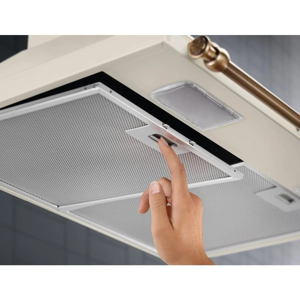 Okap Electrolux EFC226V Kremowy