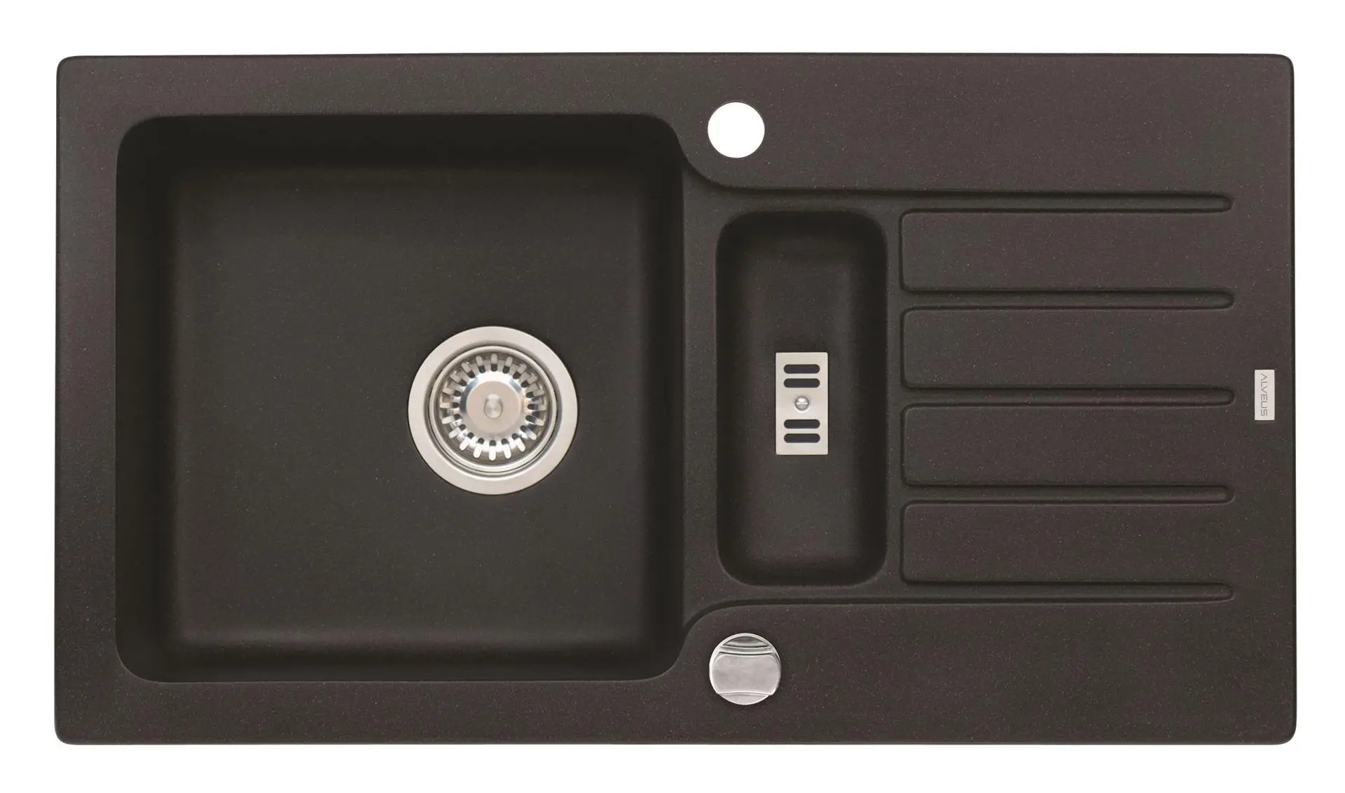 Zlewozmywak Alveus Niagara 70 1127091 Granitowy Czarny