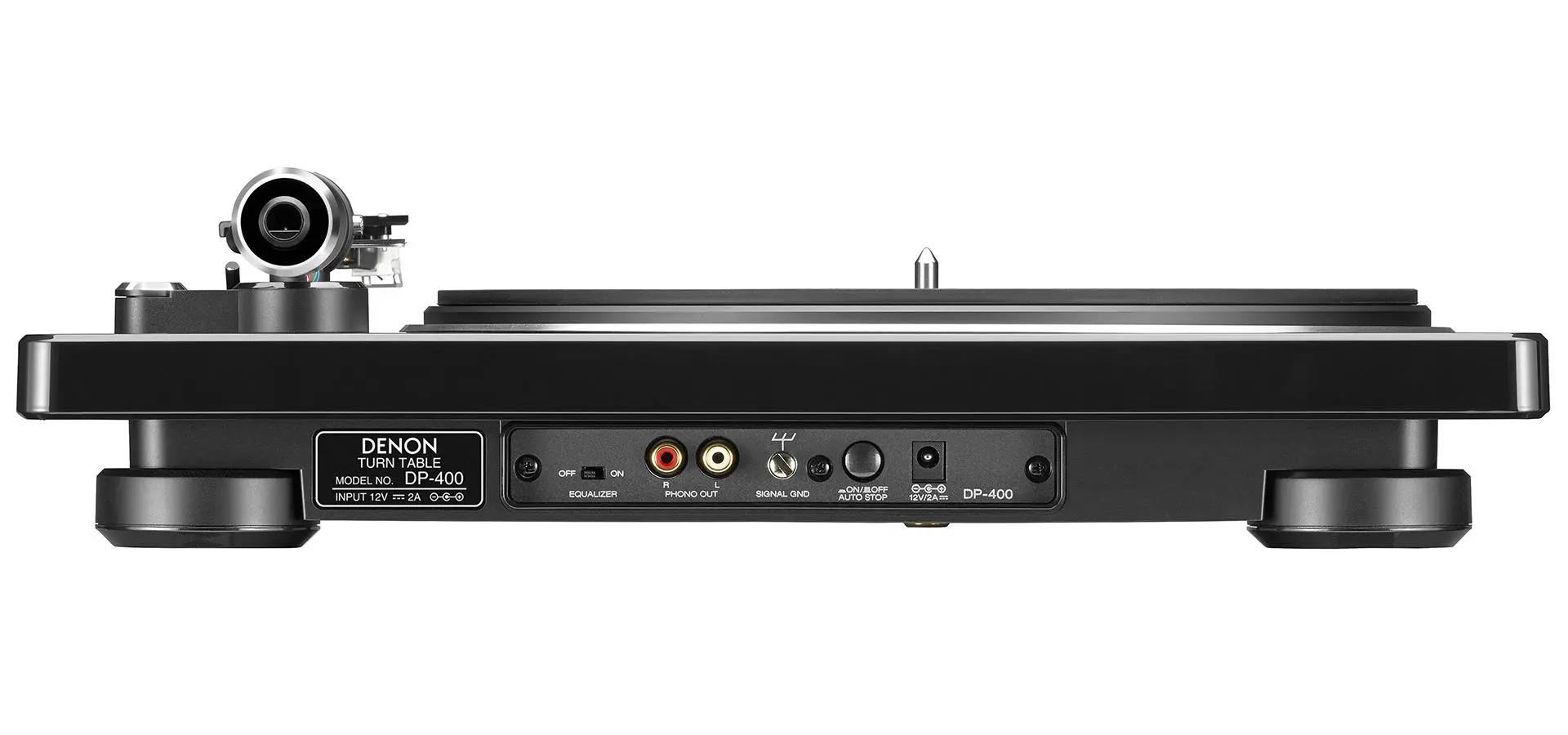 фото Проигрыватель виниловых дисков Denon DP-400 Black 1