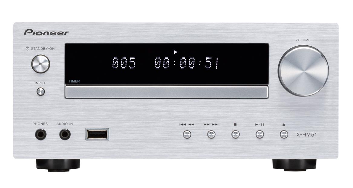 Pioneer ミニコンポ X-HM51-S Bluetooth 【公式通販】