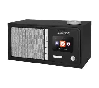 Sencor SIR 5000WDB Radio FM DAB+ Internetowe Bluetooth Czarno-srebrny - Kup na Raty - RRSO 0%