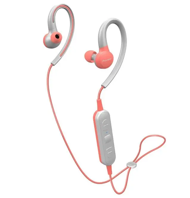 Słuchawki bezprzewodowe Pioneer SE-E6BT-P Dokanałowe Bluetooth 4.2 Różowy