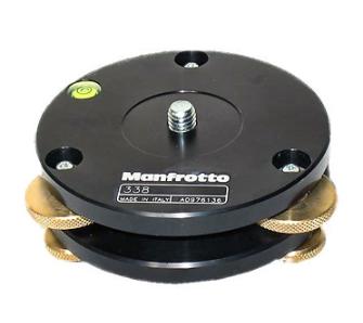 Adapter Manfrotto 338 adapter precyzyjnego poziomowania