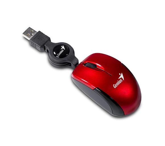 mysz komputerowa Genius Micro Traveler V2 (czerwony)