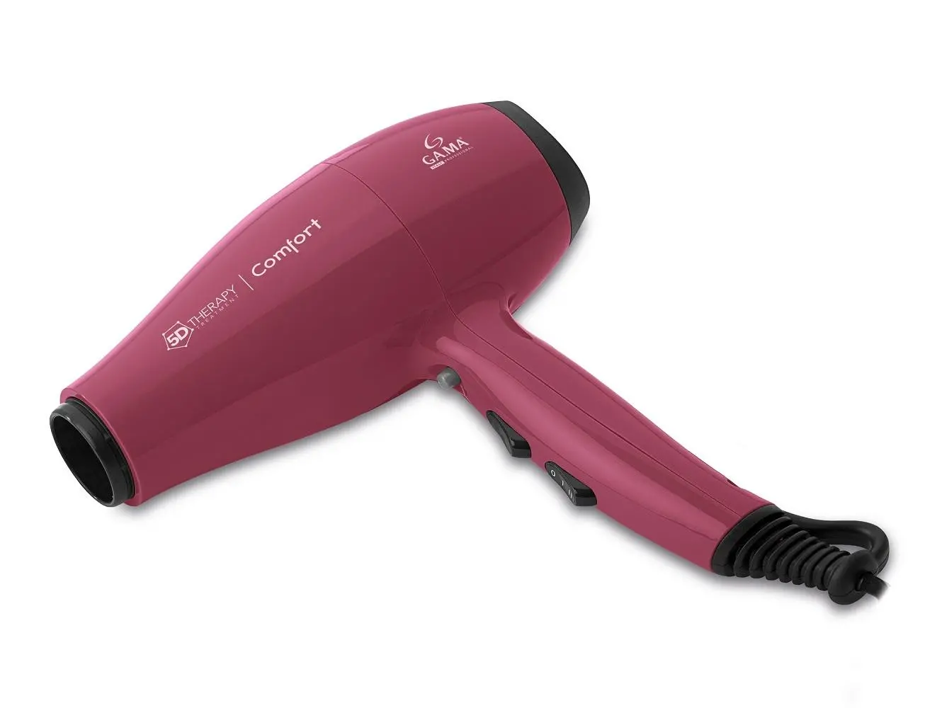 Suszarka do włosów GA.MA Comfort 5D Infrared&Ozone Ion Jonizacja Dyfuzor Zimny nawiew 2200W 3 prędkości 3 temperatury