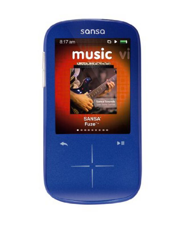 Odtwarzacz SANDISK Sansa Fuze+ 4GB (niebieski)