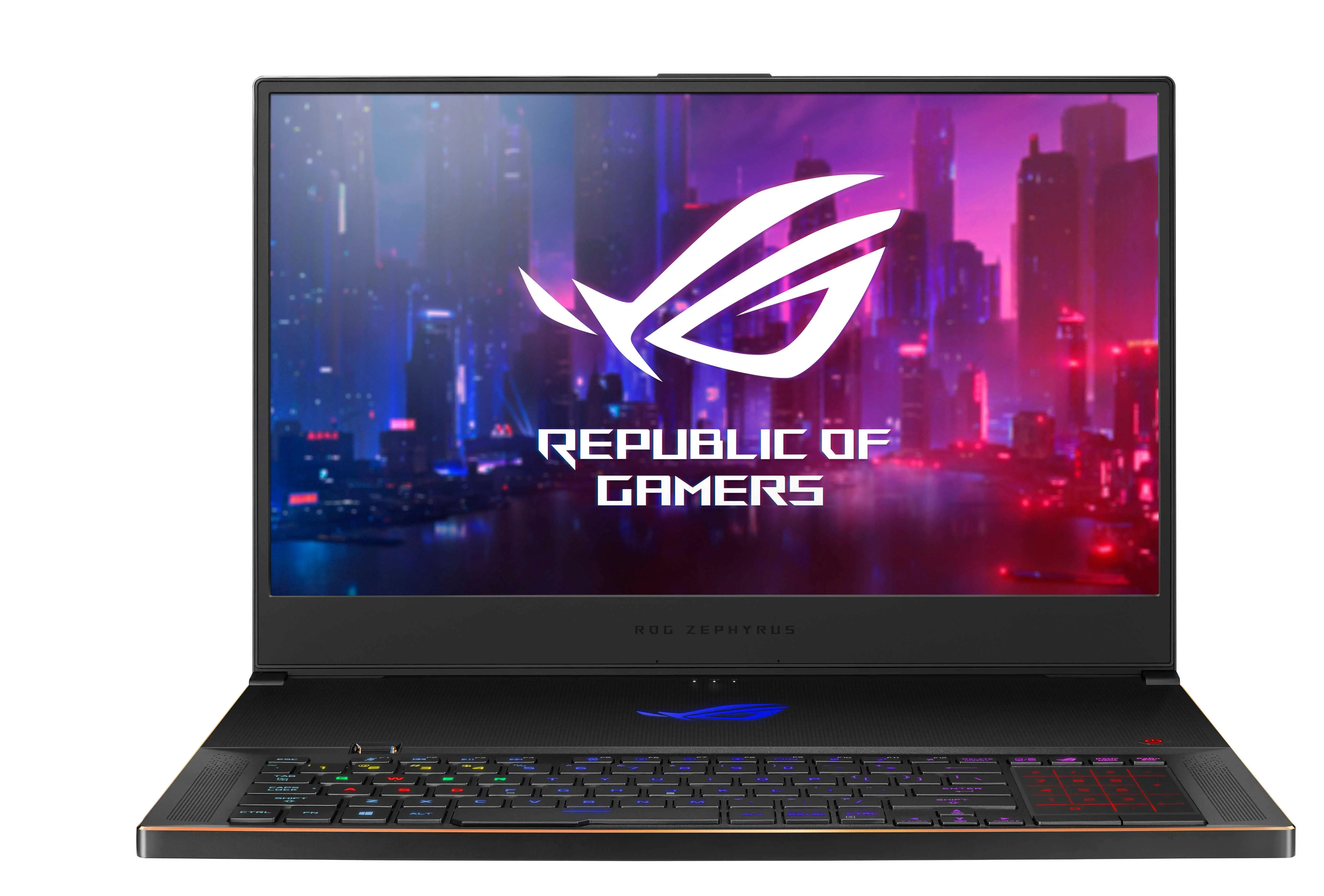 Laptop gamingowy ASUS ROG Zephyrus S GX701GXR 17,3" i7-9750H 16GB RAM 1TB Dysk SSD RTX2080 Max-Q Win10 Czarny