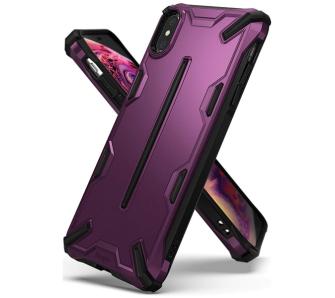 Etui Ringke Dual X do iPhone Xs Max metalic purple