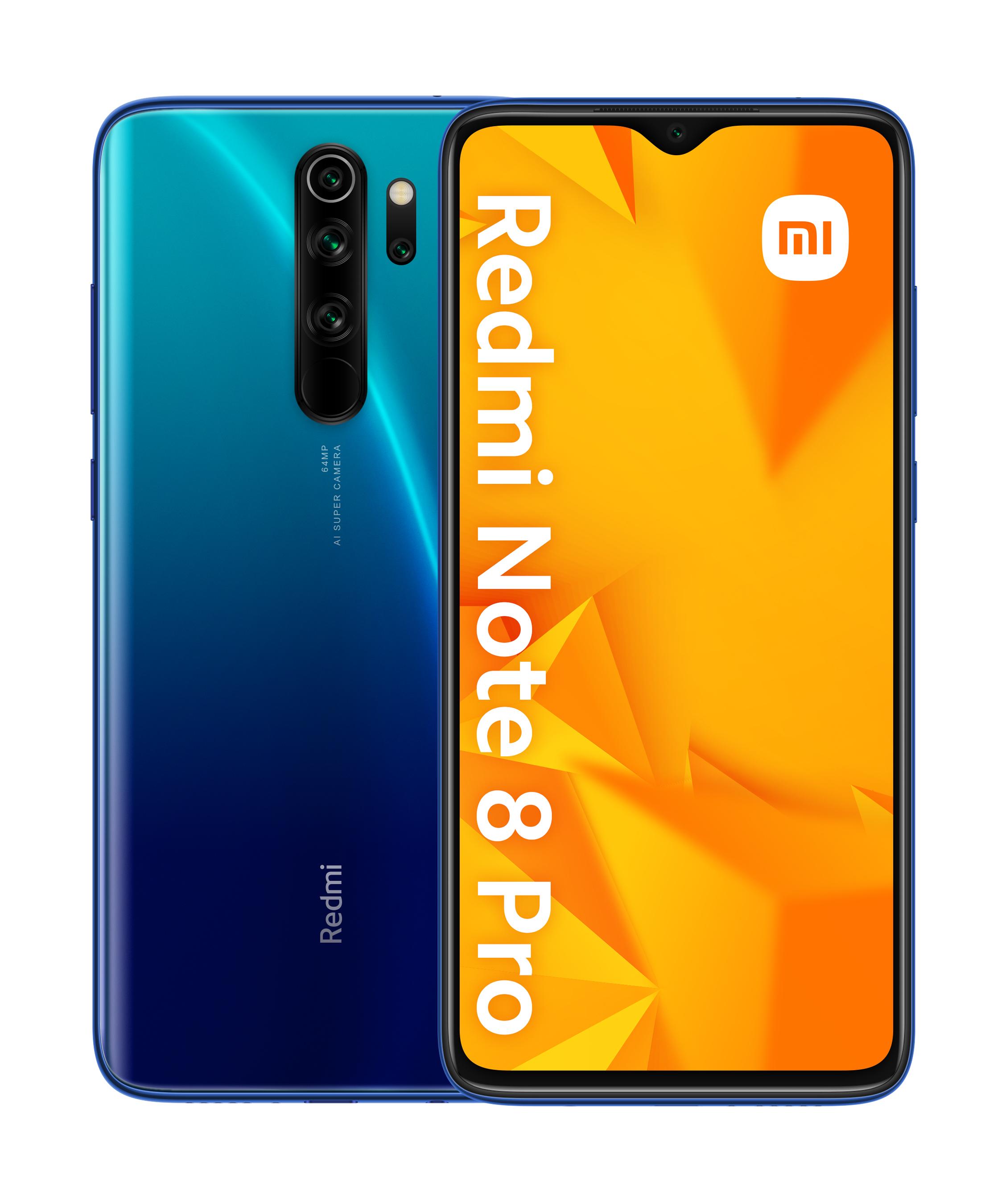 Smartfon Xiaomi Redmi Note 8 Pro 6/128GB (niebieski)