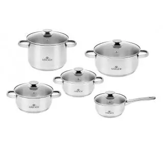 Gerlach First Indukcja Stal nierdzewna 10 elementów - Kup na Raty - RRSO 0%