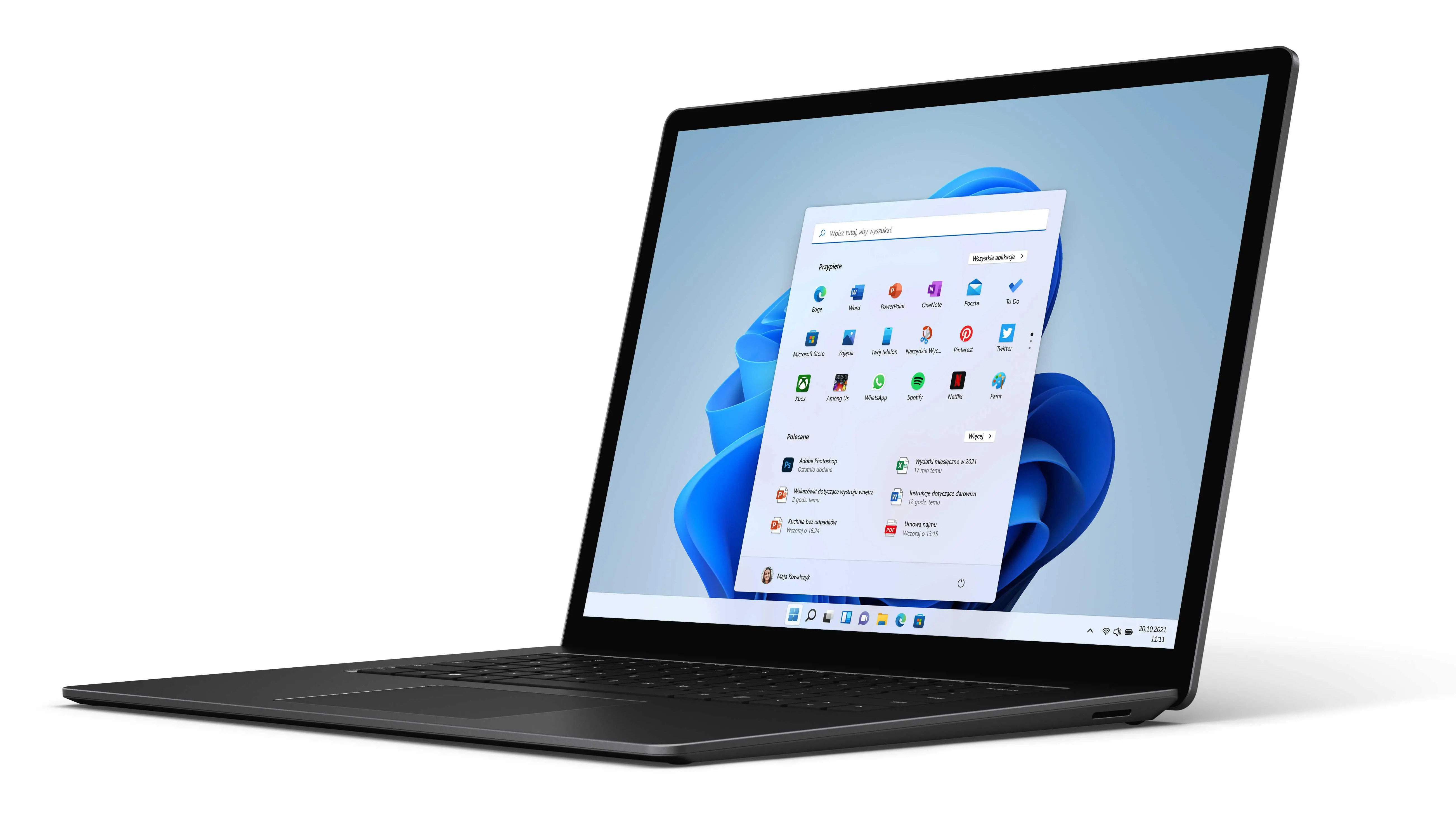 Laptop Microsoft Surface Laptop 3 15" R5 3580U 8GB RAM 256GB Dysk SSD Win10 Czarny