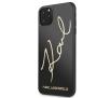 Etui Karl Lagerfeld Glitter Karl Signature KLHCN65DLKSBK do iPhone 11 Pro Max (czarny)