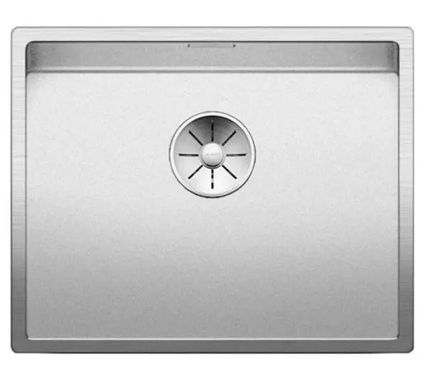 Zlewozmywaki kuchenne - Blanco CLARON 500-U 523386 Stalowy Srebrny