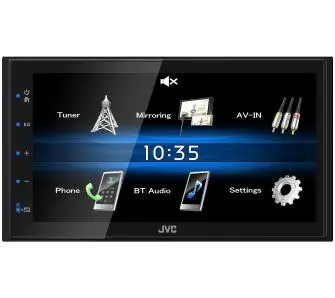 Radioodtwarzacz samochodowy JVC KW-M25BT z USB 6,8" 4x50W Bluetooth