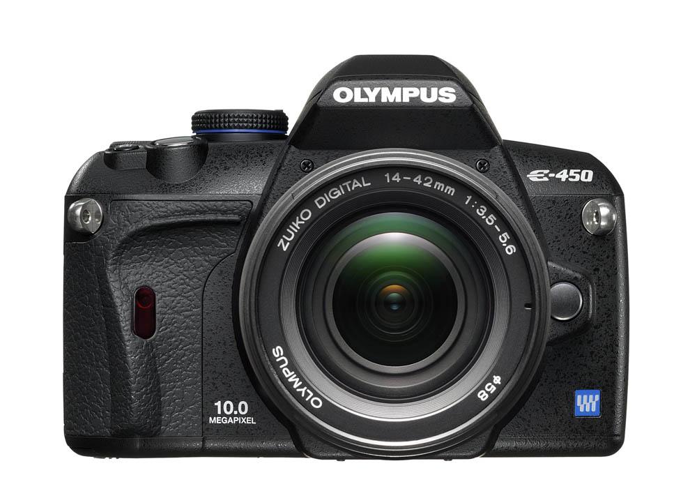 Lustrzanka Olympus E-450 + 14 - 42 mm