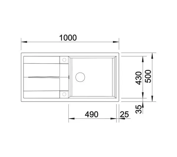 Blanco METRA XL 6 S 515142 Granitowy Antracyt - Kup na Raty - RRSO 0%