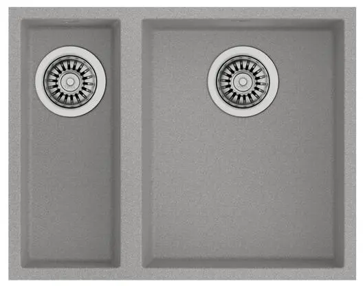 Zlewozmywak Teka SQUARE 2B 560 TG Granitowy Kamienny szary