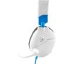Słuchawki przewodowe z mikrofonem Turtle Beach Recon 70P Nauszne Biało-niebieski