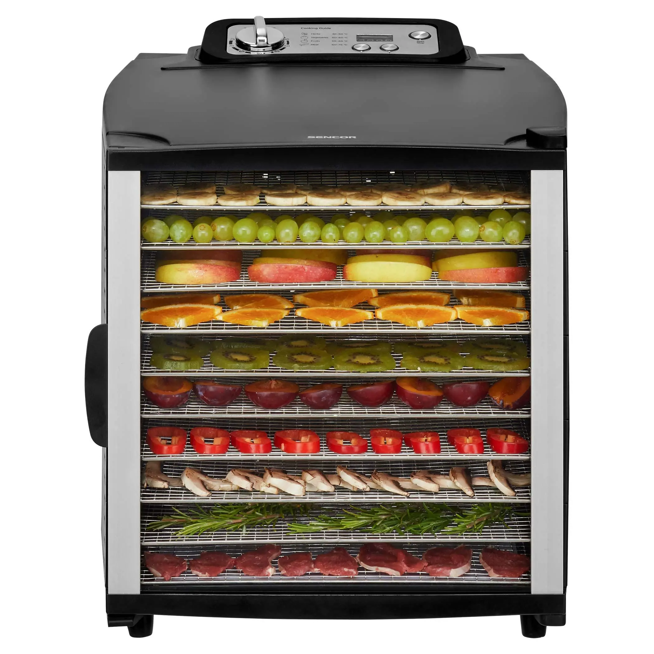 Suszarka do grzybów Sencor SFD 7000BK 800W 10 sit
