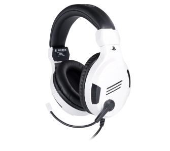 Słuchawki przewodowe z mikrofonem BigBen PS4 Gaming Headset V3 Nauszne Biały