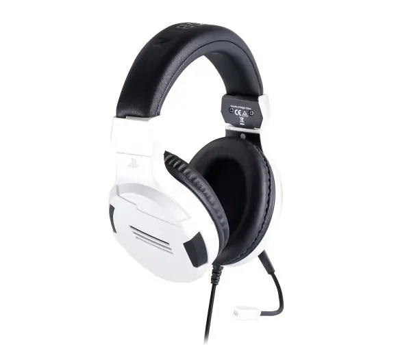 BigBen PS4 Gaming Headset V3 Nauszne Biały