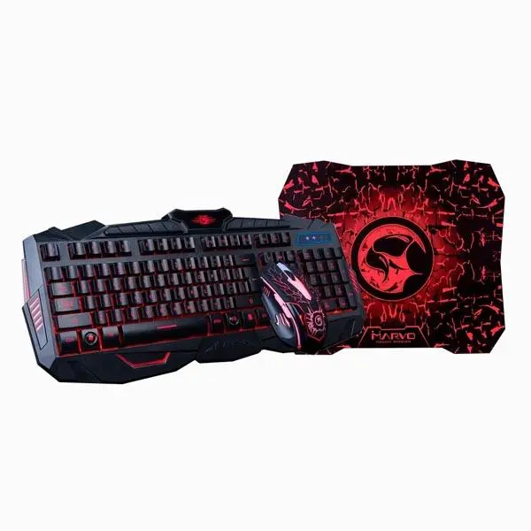 Zestaw Marvo KM400+G1 Czarny