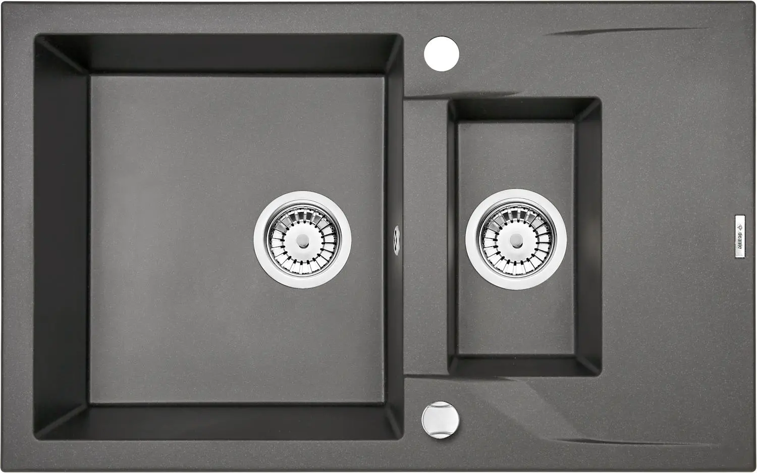 Zlewozmywak Deante Andante ZQN T513 Granitowy Antracyt