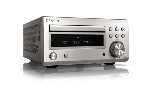 Wieża Denon RCD-M41 60W Bluetooth Radio FM Srebrny