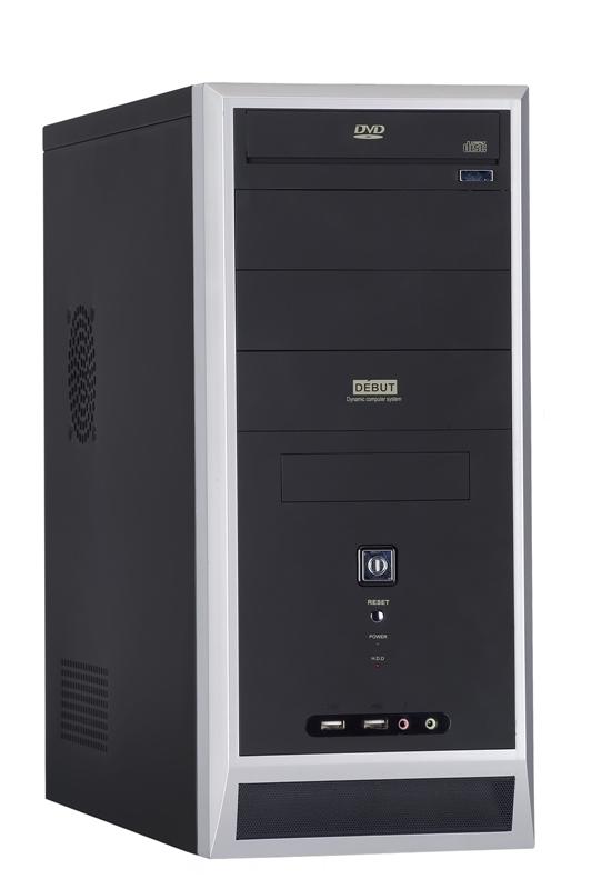 Obudowa MODECOM Debut (czarno-srebrny)