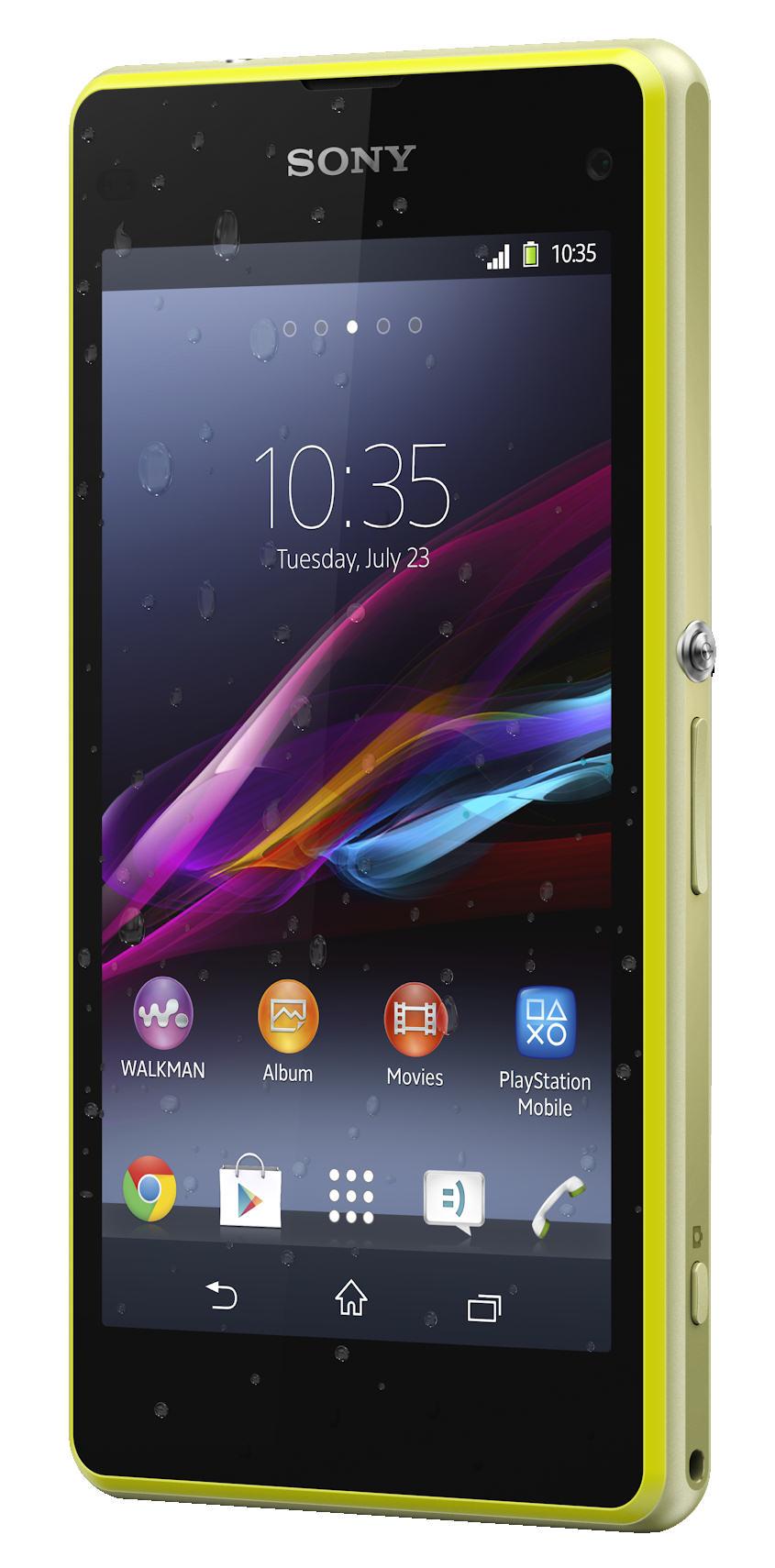 Sony Xperia Z1 Compact (limonkowy)