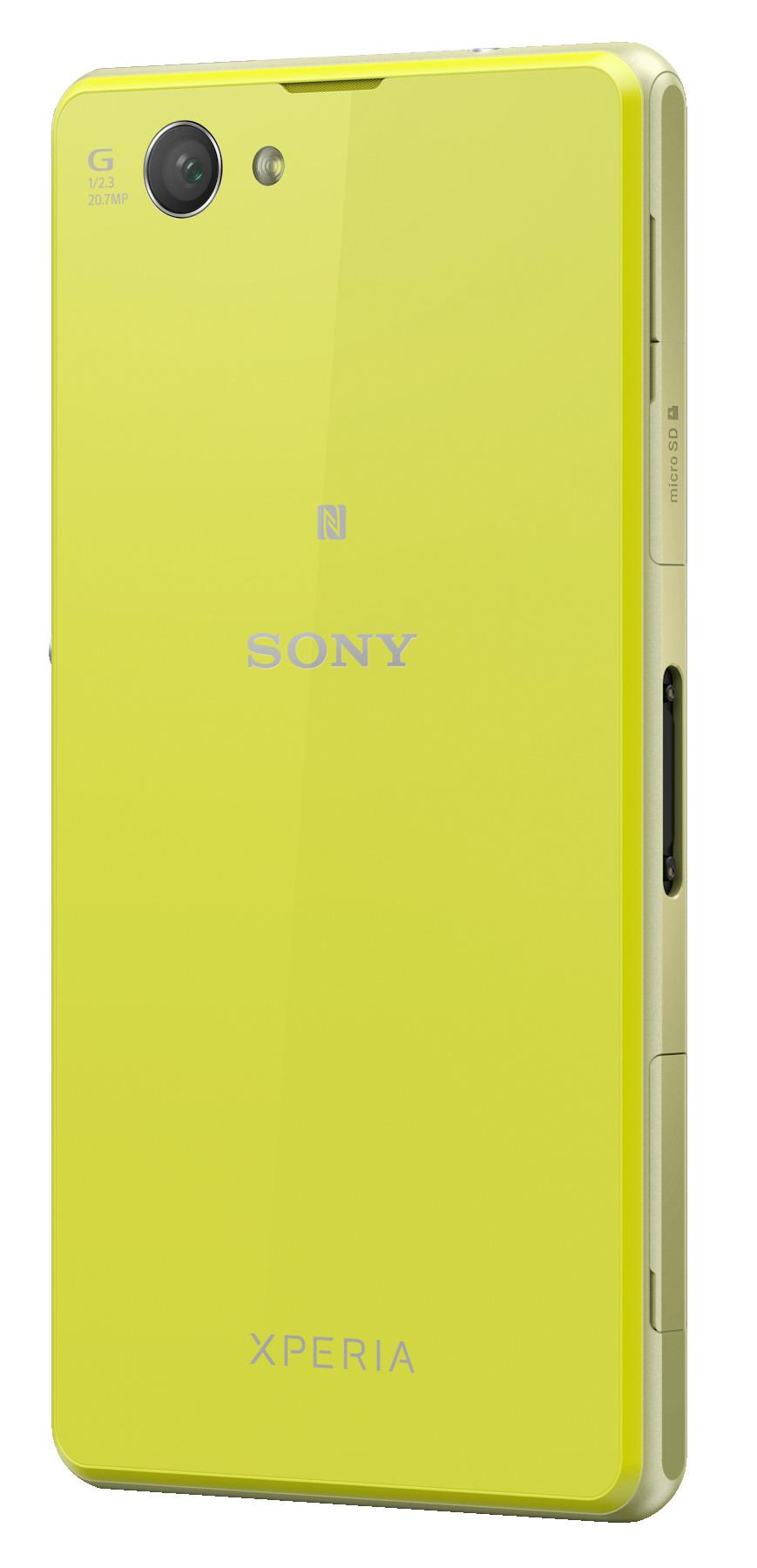 Sony Xperia Z1 Compact (limonkowy)