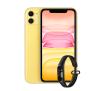Smartfon Apple iPhone 11 64GB (żółty) + opaska FW20