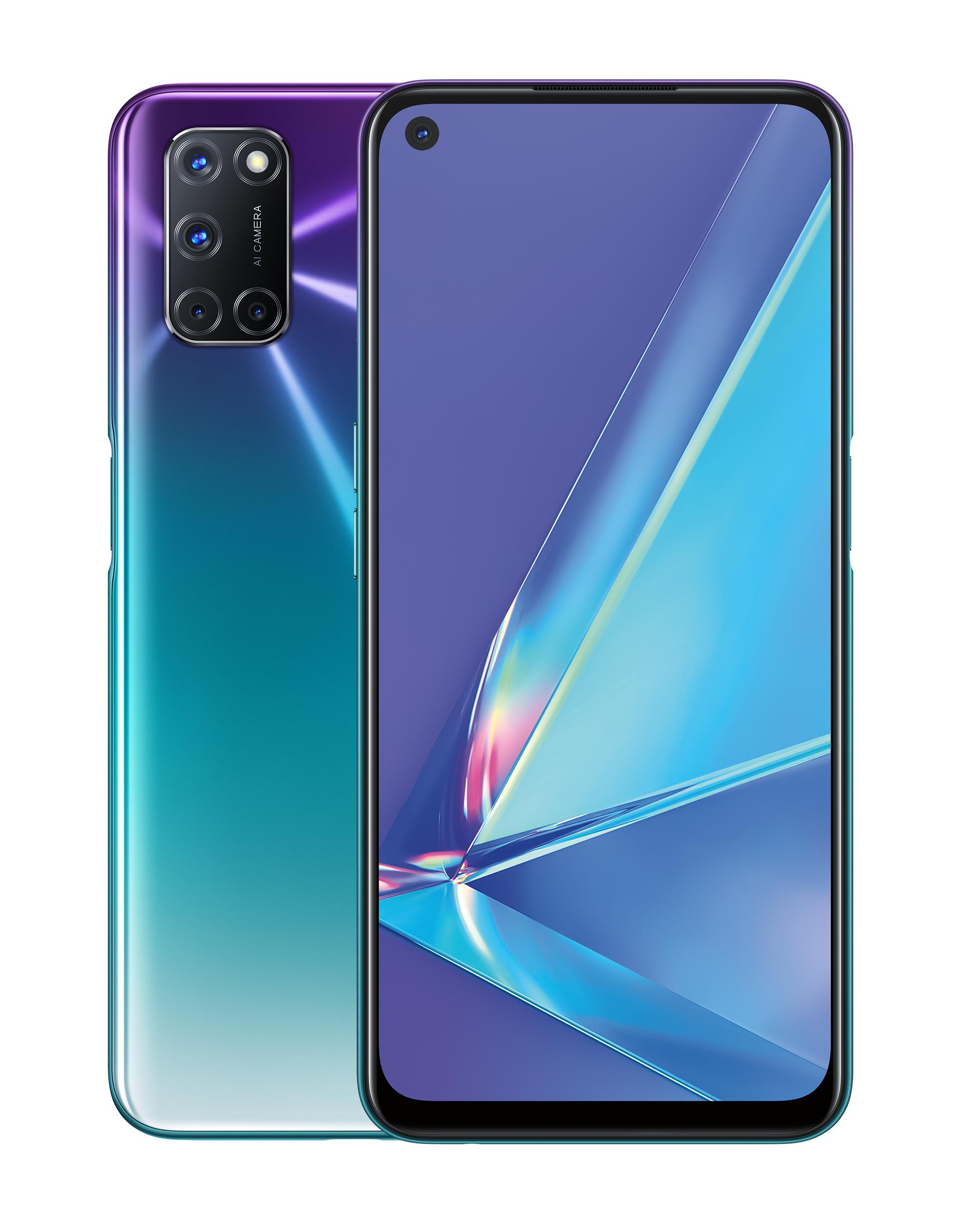 Smartfon OPPO A72 (fioletowy)