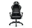 Fotel Diablo Chairs X-One 2.0 King Size Gamingowy do 160kg Skóra ECO Tkanina Czarno-czarny