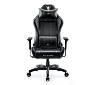 Diablo Chairs X-One 2.0 King Size Gamingowy do 160kg Skóra ECO Tkanina Czarno-czarny - Kup na Raty - RRSO 0%