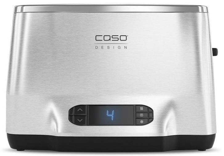 Toster Caso Germany Inox2 Ruszt do bułek Rozmrażanie 1050W