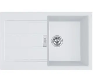 Franke Sirius 2.0 S2D 611-78 Tectonite Biały polarny - DRUGI -30%, ALBO 5-TY ZA 1ZŁ - Kup na Raty - RRSO 0%