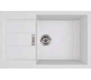 Franke Sirius 2.0 S2D 611-78 XL Tectonite Biały polarny - DRUGI -30%, ALBO 5-TY ZA 1ZŁ - Kup na Raty - RRSO 0%