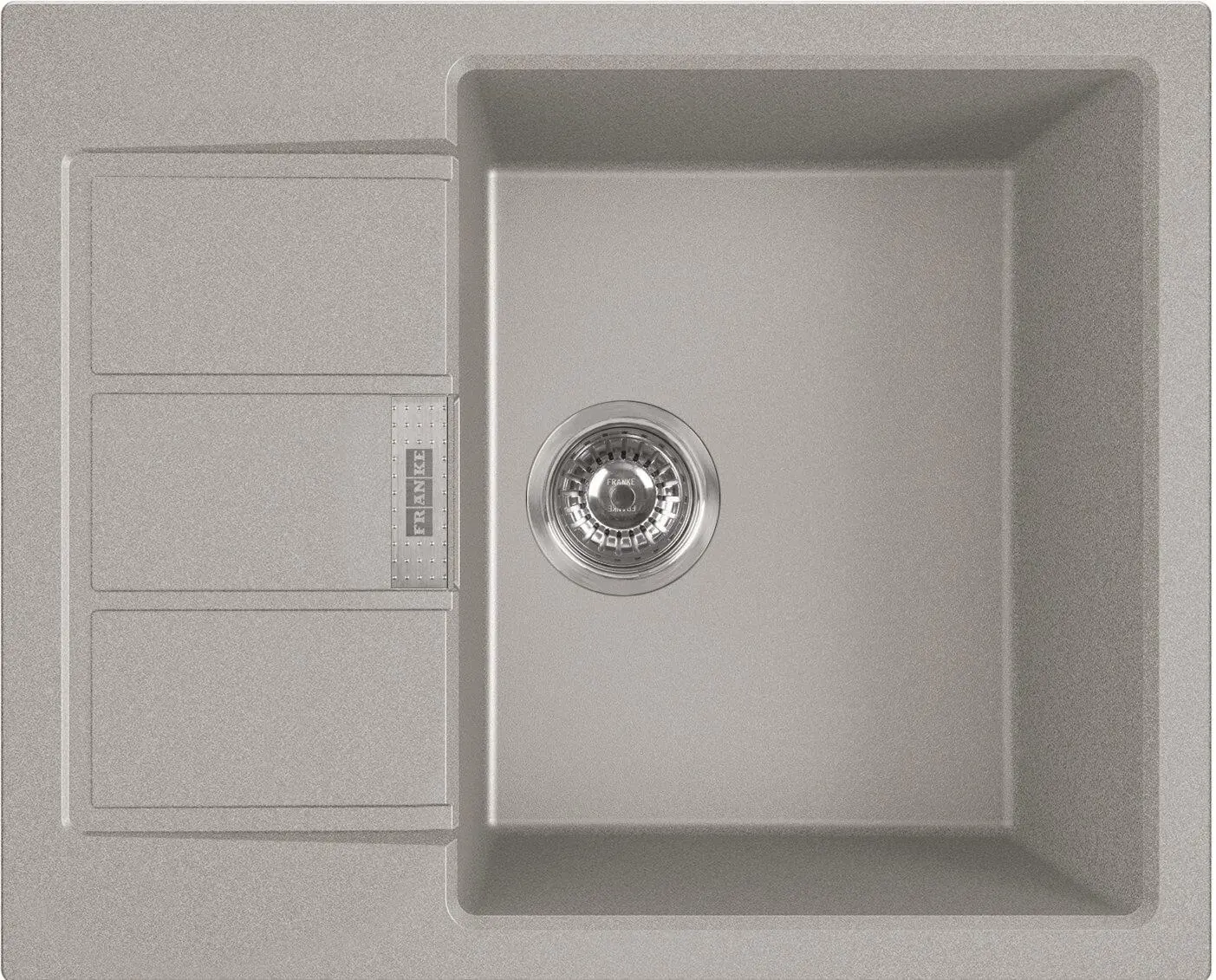 Zlewozmywak Franke Sirius 2.0 S2D 611-62 Tectonite Kamienny szary