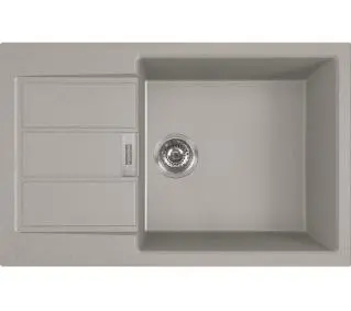 Franke Sirius 2.0 S2D 611-78 XL Tectonite Kamienny szary - DRUGI -30%, ALBO 5-TY ZA 1ZŁ - Kup na Raty - RRSO 0%