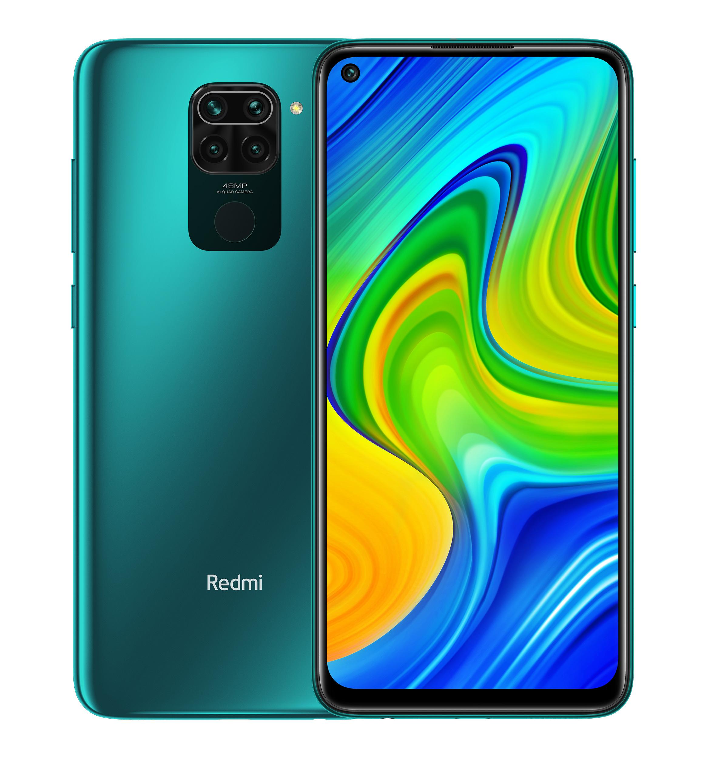 Smartfon Xiaomi Redmi Note 9 4+128 (zielony)