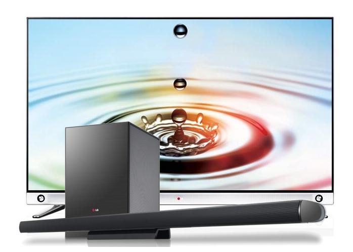 Telewizor LG 55LA965V + soundbar NB4530A