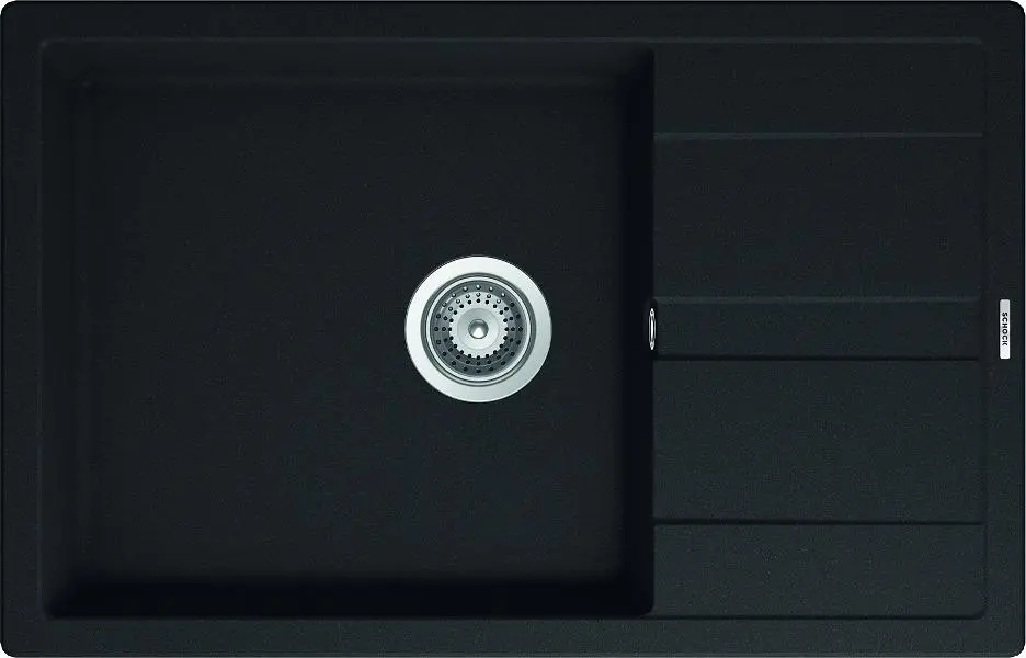 Zlewozmywak Schock Manhattan D-100LS Granitowy Onyx