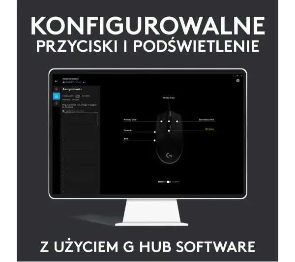 Logitech G102 LIGHTSYNC Czarny