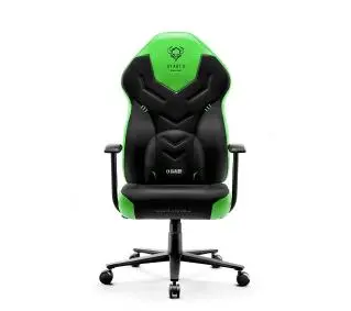 Diablo Chairs X-Gamer 2.0 Normal Size Gamingowy do 150kg Skóra ECO Tkanina Green emerald - Kup na Raty - RRSO 0%