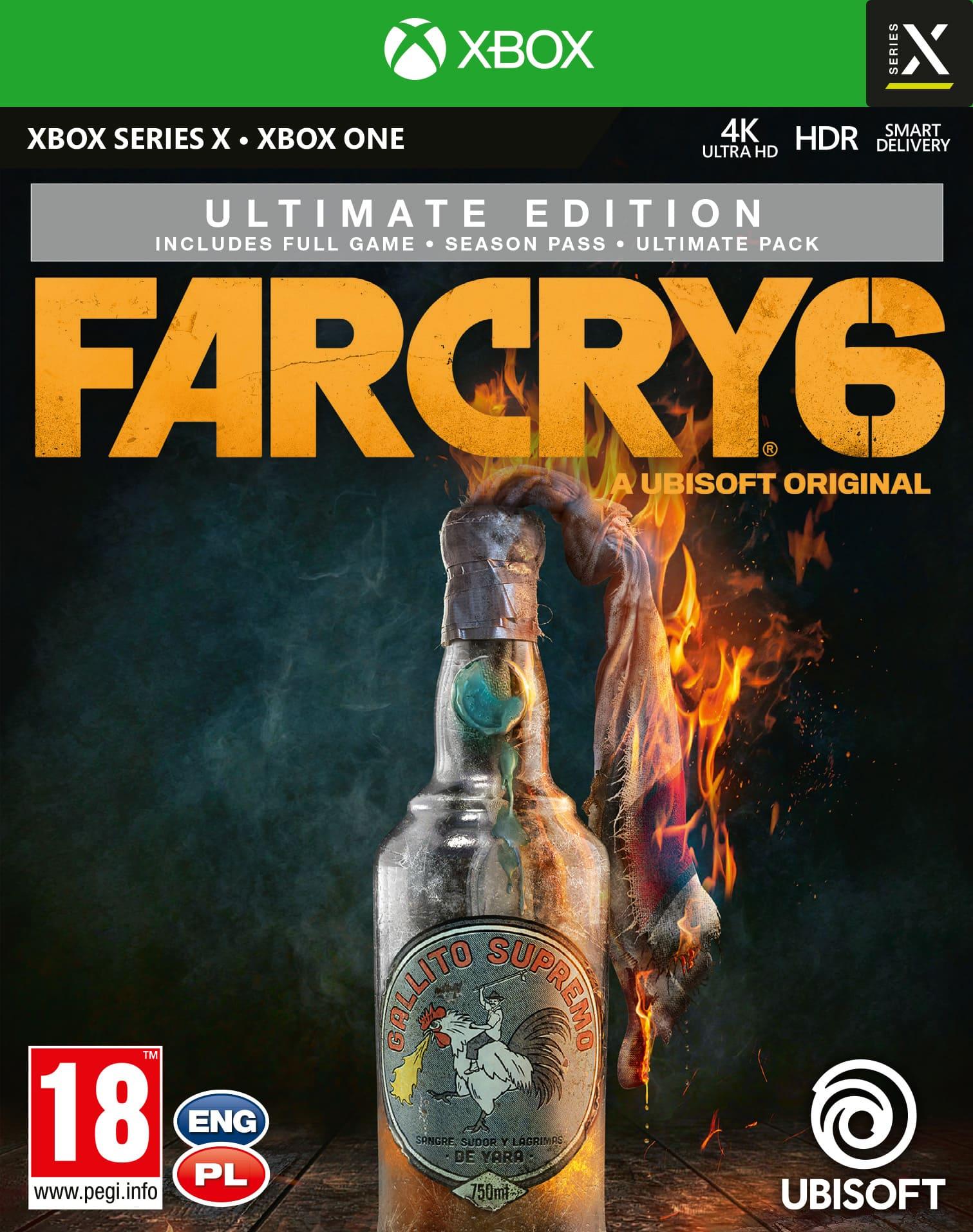 Far Cry 6 - Edycja Ultimate - Gra na Xbox One (Kompatybilna z Xbox Series X)