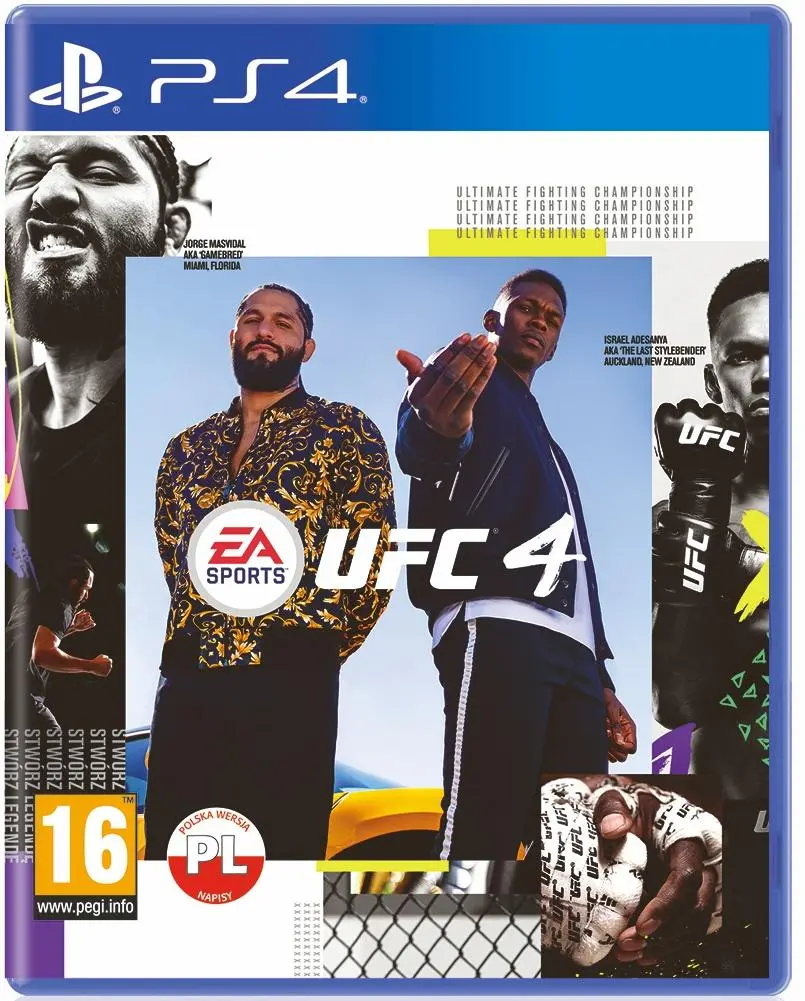 EA Sports UFC 4 Gra na PS4 (Kompatybilna z PS5)