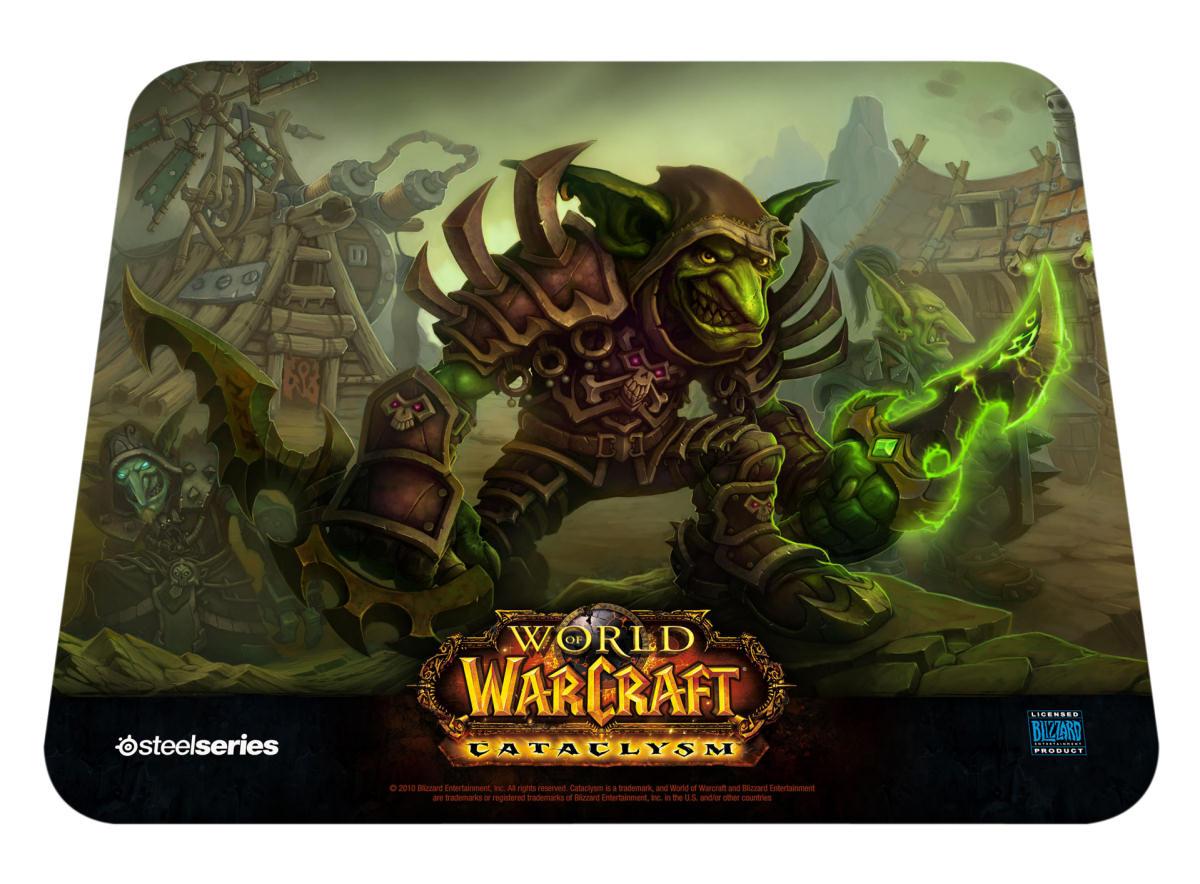 Podkładka SteelSeries QcK WoW Goblin Edition