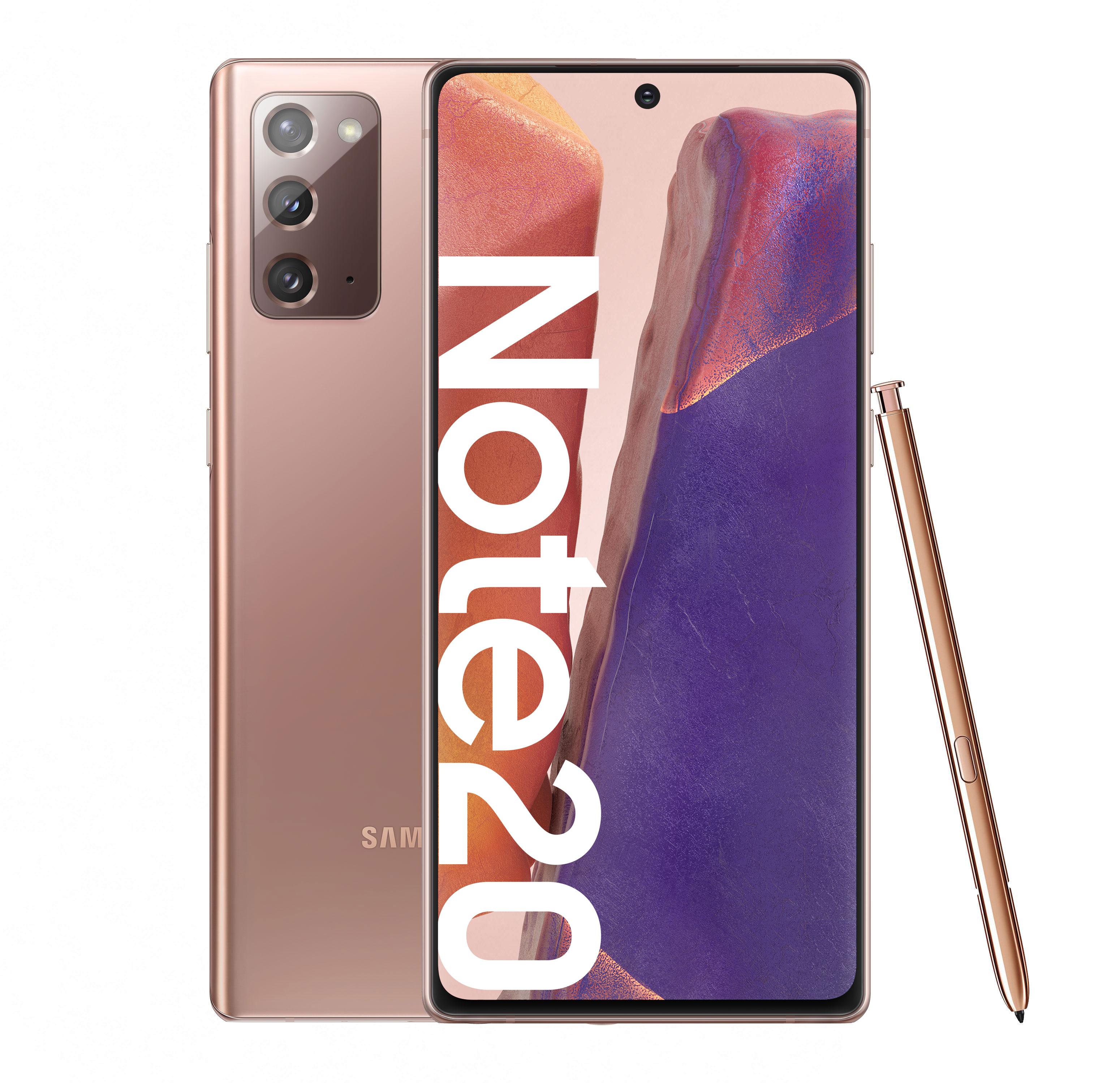 Smartfon Samsung Galaxy Note20 5G (miedziany)